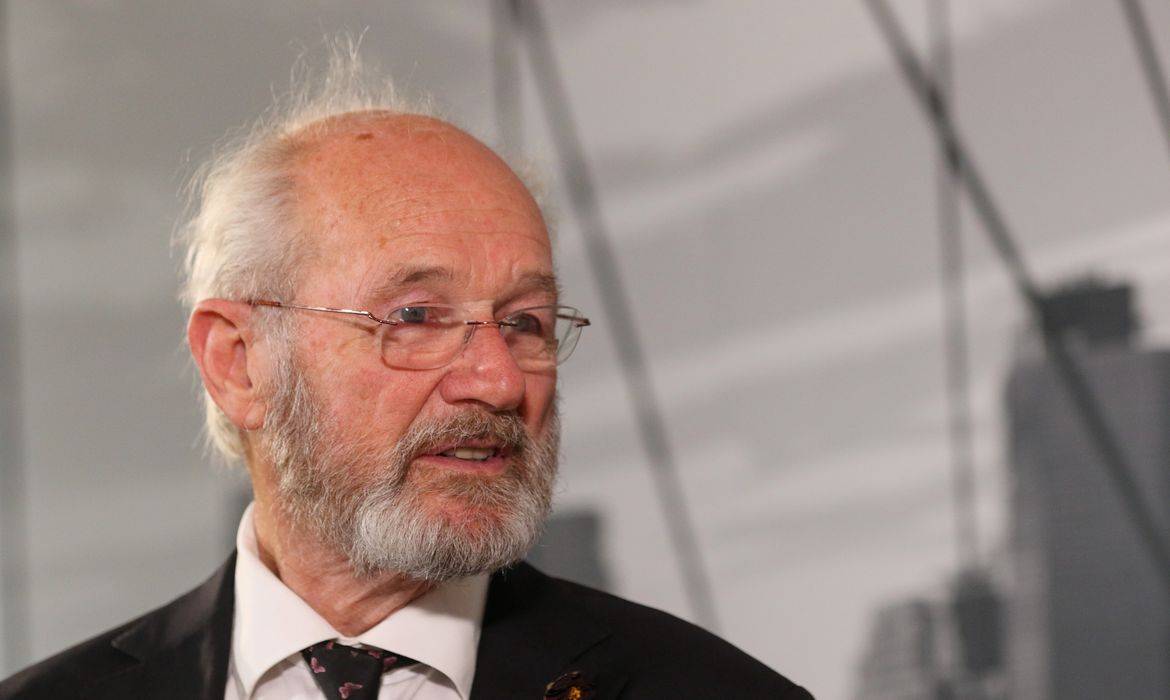  Entrevista exclusiva à EBC de John Shipton, pai do fundador do site Wikileaks, o jornalista e ativista australiano Julian Assange, Brasília(DF), 22/08/2023 . [Wilson Dias/Agência Brasil]