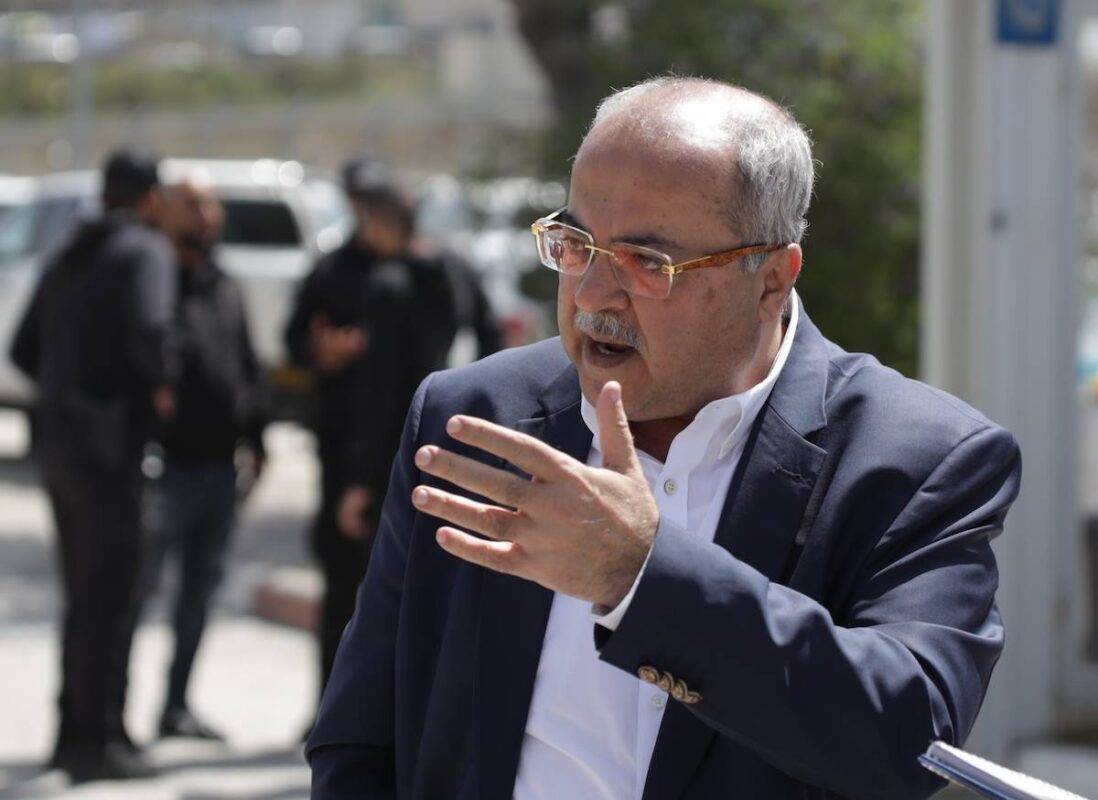 Ahmad Tibi, deputado palestino em Israel, em 5 de abril de 2023 [Saeed Qaq/Agência Anadolu]
