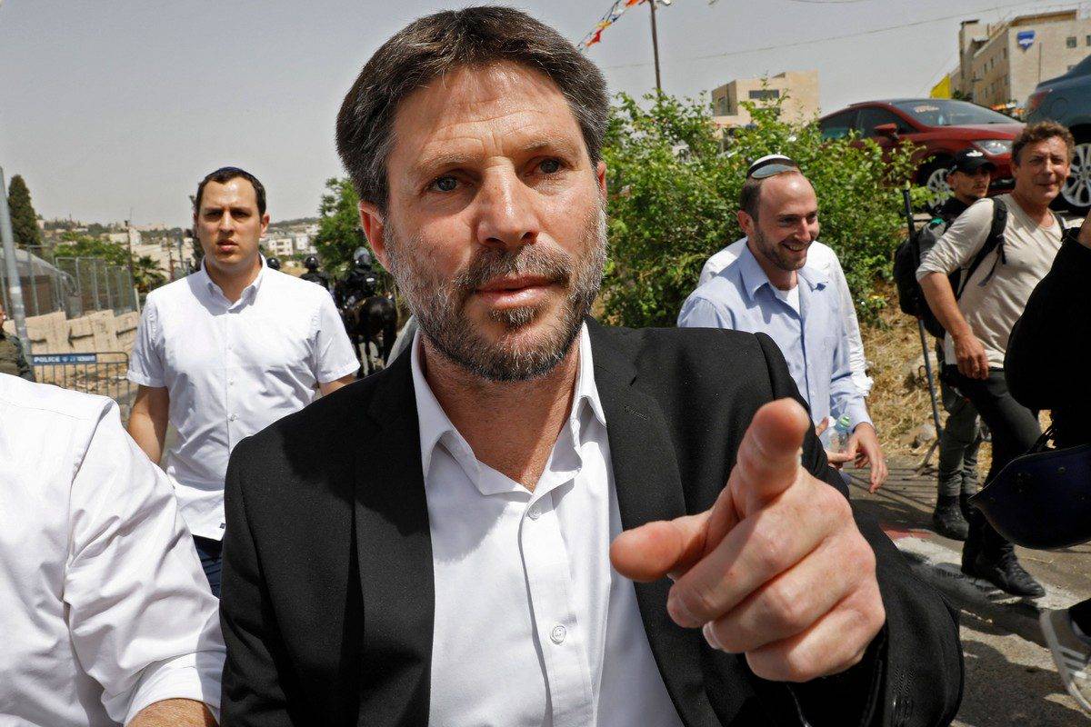 Ministro das Finanças de Israel, Bezalel Smotrich, 10 de maio de 2021 [Gil Cohen-Magen/AFP/Getty Images]