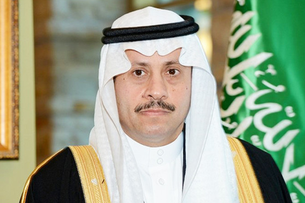 Naif bin Bandar al-Sudairi, embaixador saudita para Jordânia e Palestina [Reprodução]
