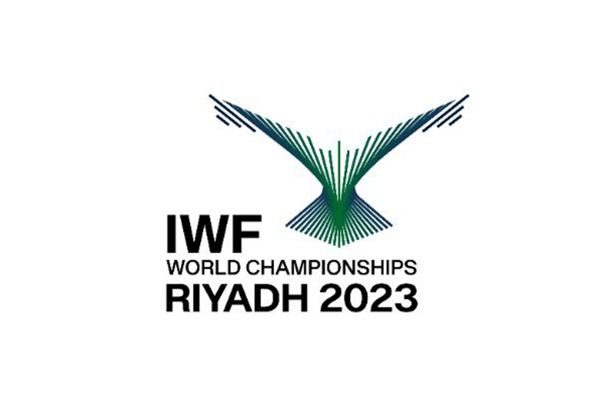 Logotipo do Campeonato Mundial de Halterofilismo de 2023, sediado em Riad, na Arábia Saudita [Wikipedia]
