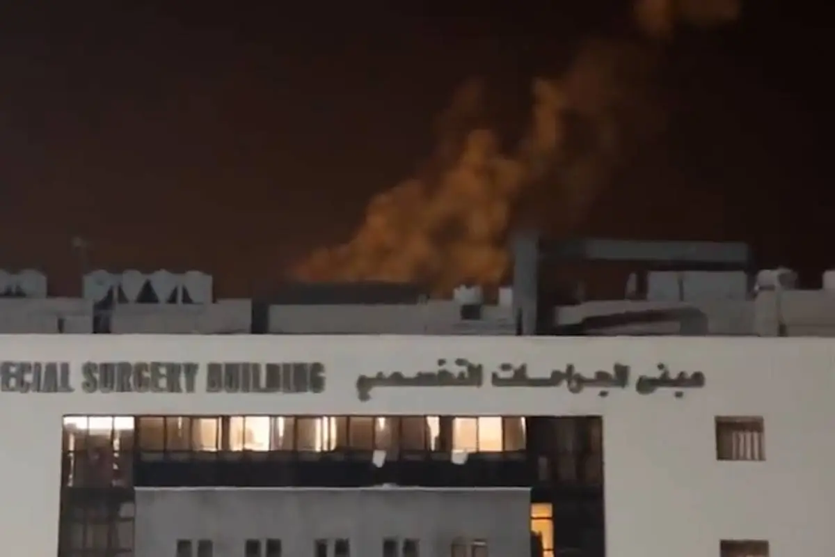 Violenta ofensiva israelense contra o hospital al-Shifa, na Cidade de Gaza