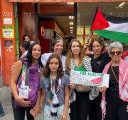 Ato em SP no Dia de Ação Global pela Palestina em 13 de janeiro de 2024 [Omar Abdullah/Fórum Latino Palestino]