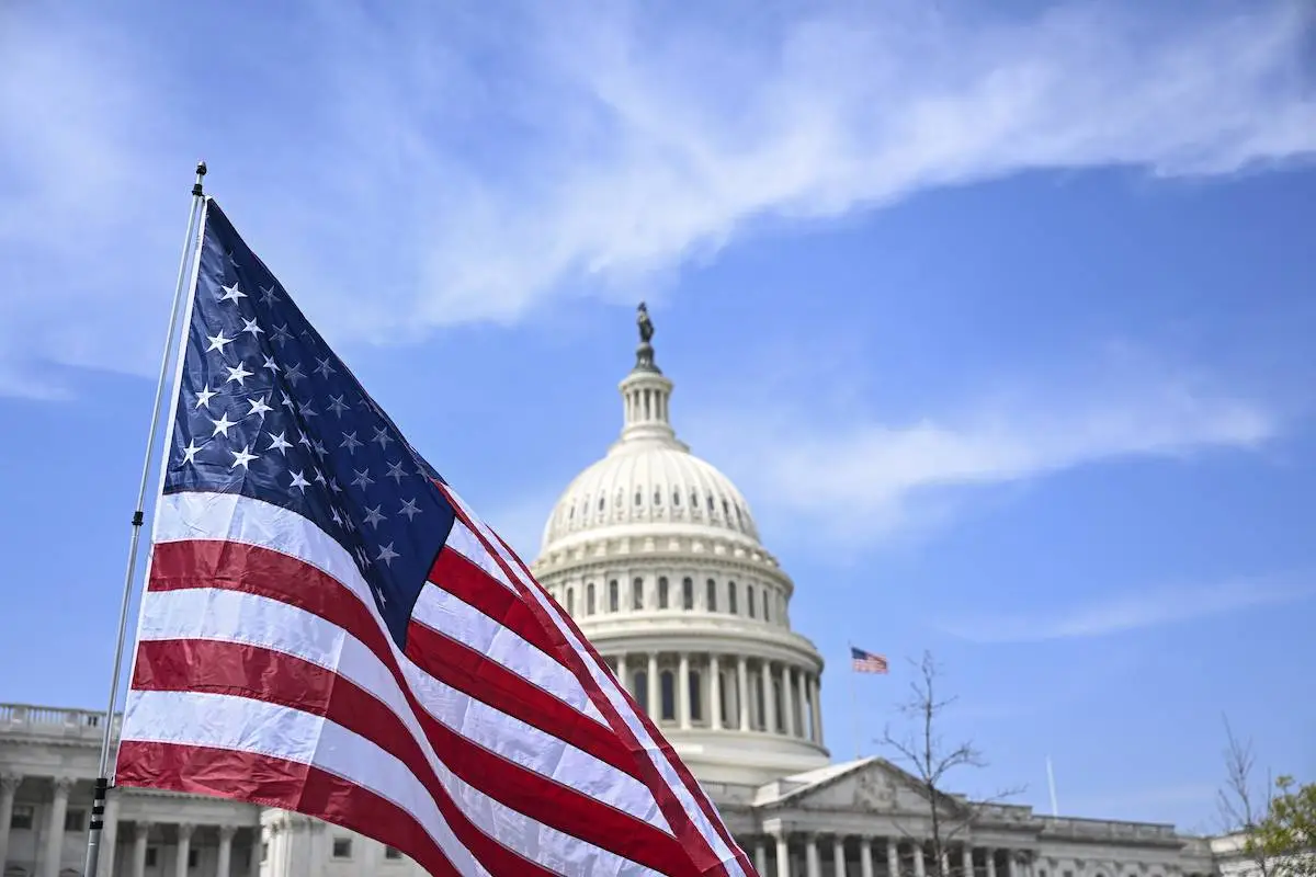 Capitólio, sede do legislativo dos Estados Unidos, em Washington DC [Celal Günes/Agência Anadolu]