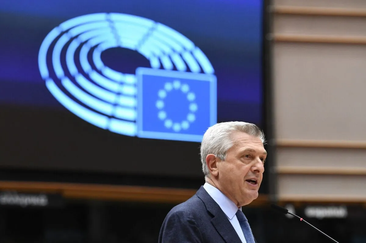 Filippo Grandi, alto-comissário das Nações Unidas para os Refugiados, em 10 de novembro de 2021 [John Thys/AFP via Getty Images]
