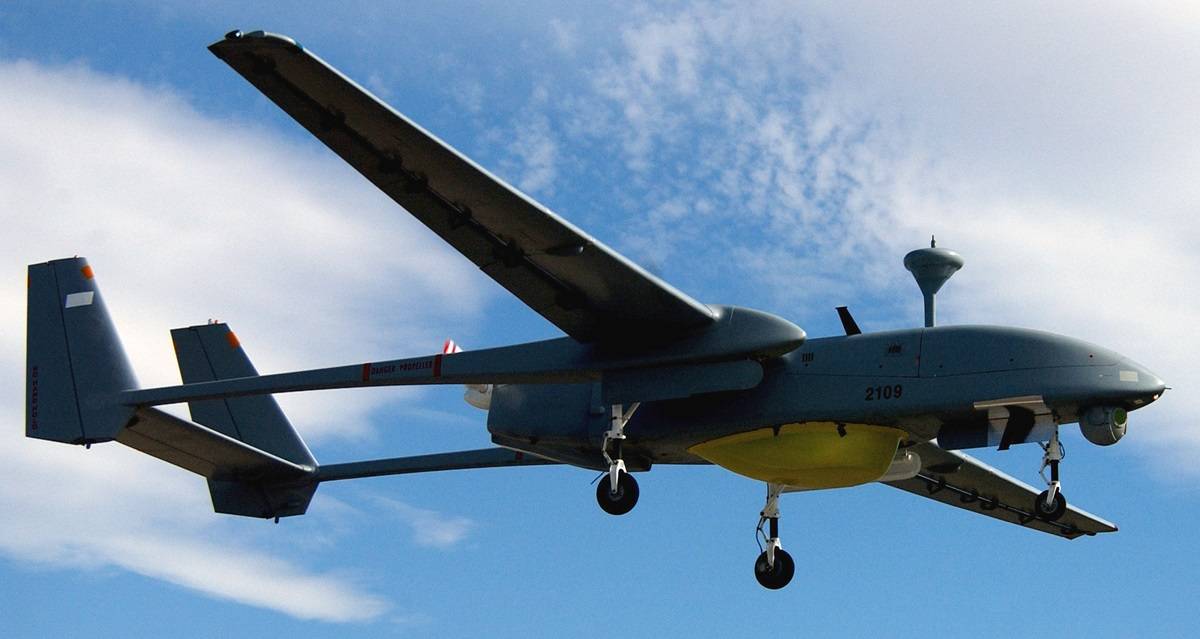 Drone israelense IAI Heron 1 comprado pelo Brasil [Wikipedia]

