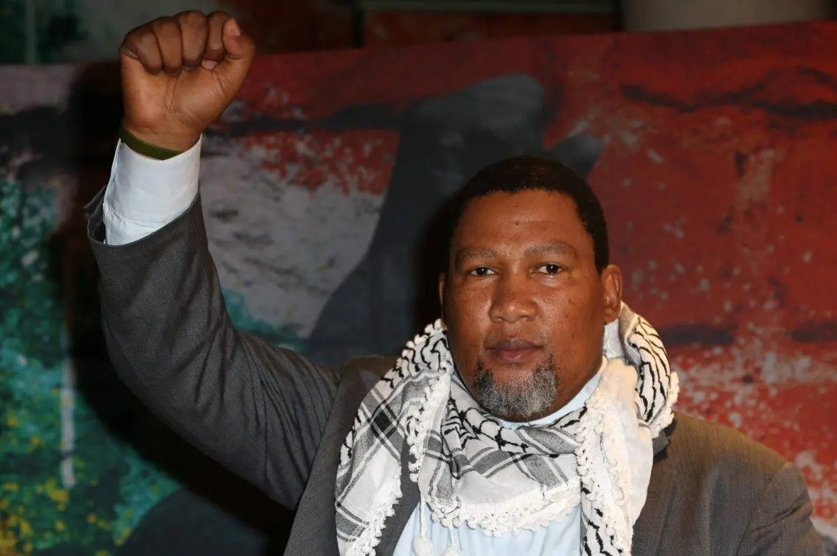 Nkosi Zwelivelile Mandela em Berlim, na Alemanha, 18 de outubro de 2019 [Adam Berry/Getty Images]

