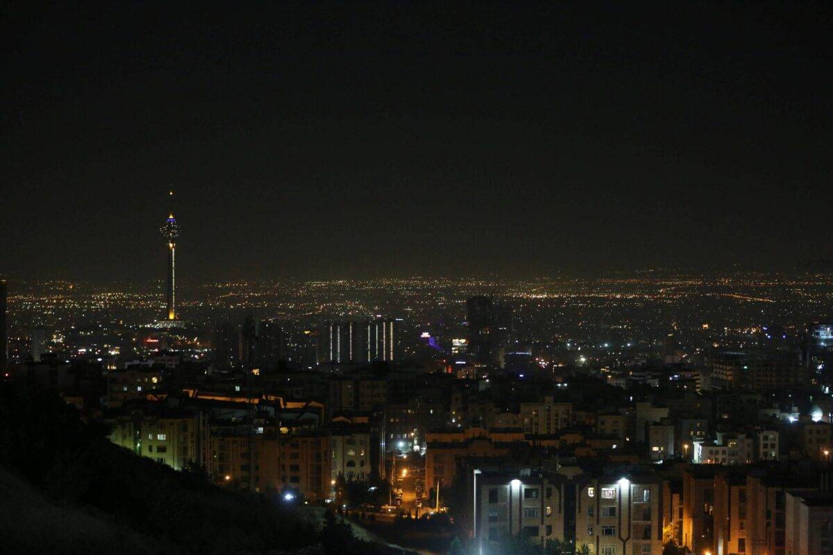 Teerã, capital do Irã, após Israel anunciar ataques à cidade, em 26 de outubro de 2024 [Fatemeh Bahrami/Agência Anadolu]
