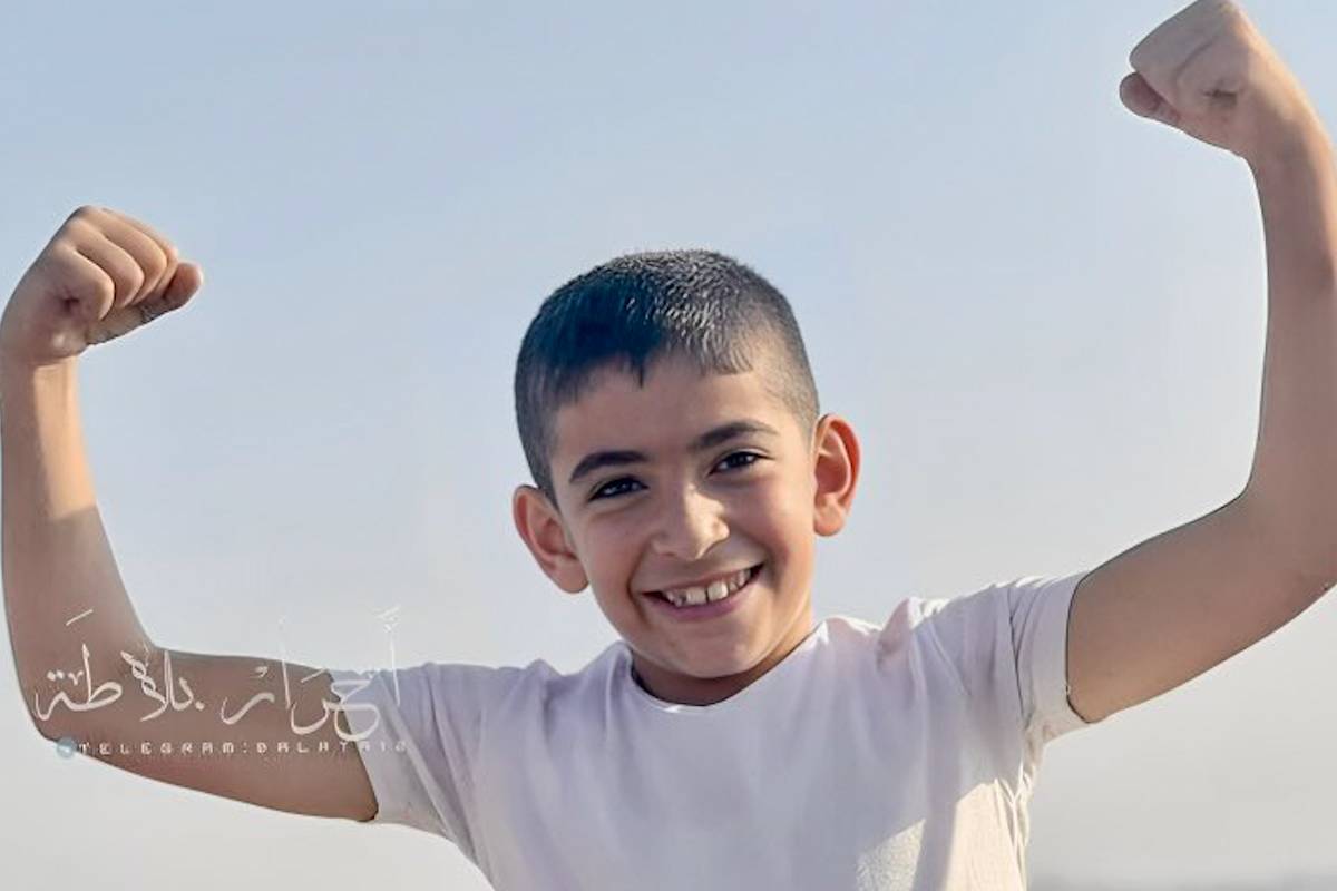 Forças de ocupação israelenses matam o palestino Abdullah Hawash, de 11 anos, em Nablus. [redes sociais]