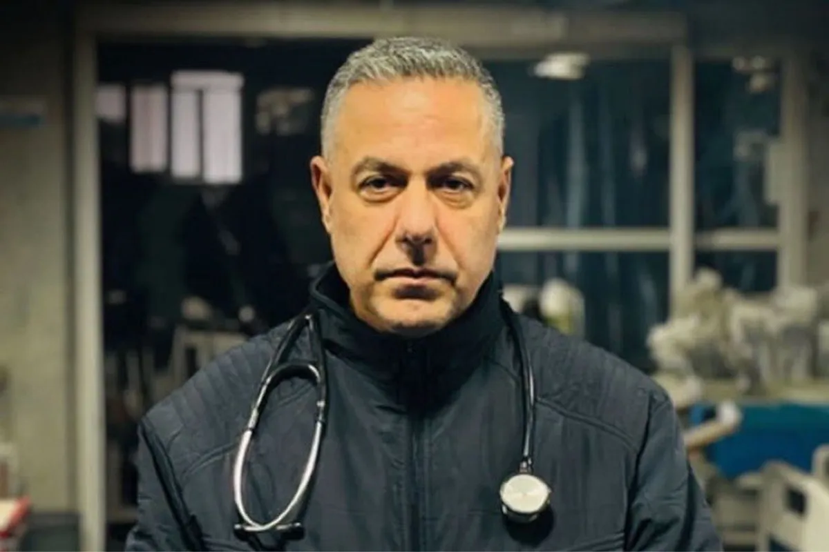 Dr. Hussam Abu Safiya, diretor do Hospital Kamal Adwan, de Gaza [QudsNen/X]
