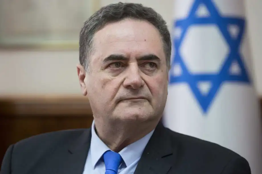 Ministro da Defesa israelense, Israel Katz. [Sebastian Sheiner/AFP via Getty Images]