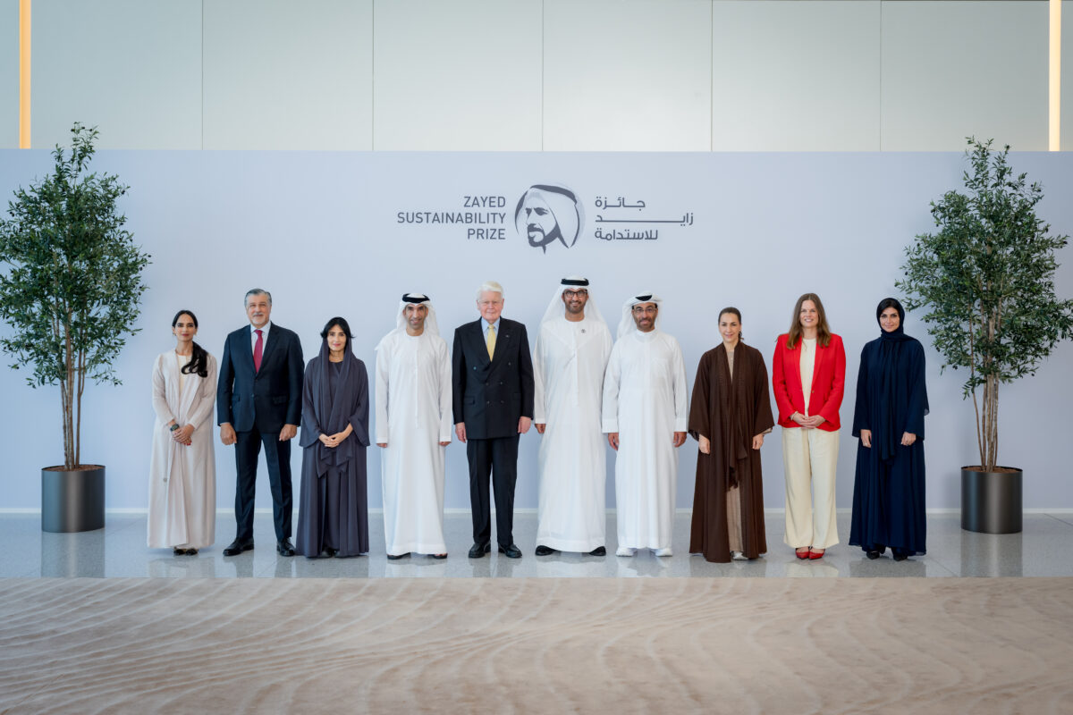 Vencedores serão revelados em cerimônia em 13 de janeiro durante a Semana da Sustentabilidade de Abu Dhabi [Divulgação/Prêmio Zayed de Sustentabilidade]