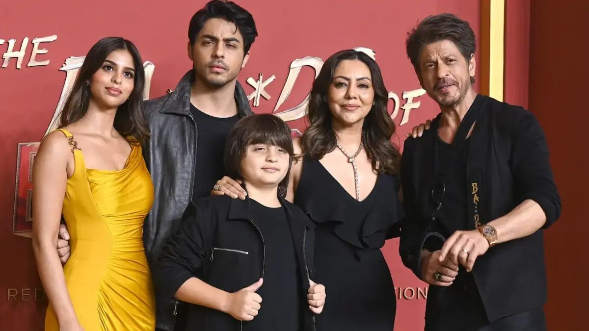 Shah Rukh Khan e família em 2025