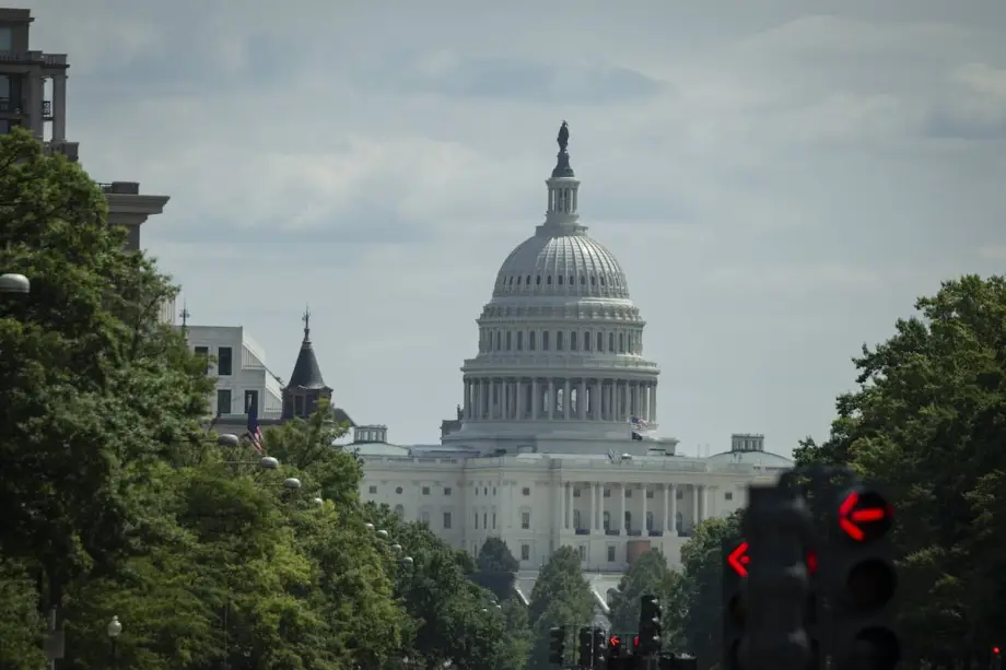 O Capitólio dos EUA em Washington D.C., Estados Unidos, em 2 de setembro de 2024. [Celal Güneş/ Agência Anadolu]
