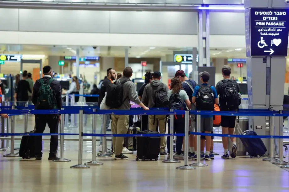 Aeroporto Internacional Ben Gurion, na região de Tel Aviv, em 25 de agosto de 2024 [Nir Keidar/Agência Anadolu]