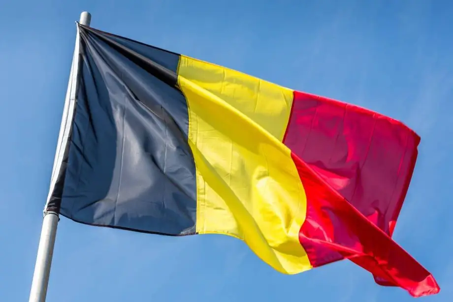 Bandeira belga, Bruxelas, Bélgica [Getty]