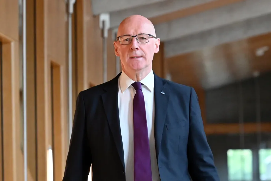 O primeiro-ministro da Escócia, John Swinney, em Edimburgo, Escócia, em 24 de junho de 2025. [Foto de Ken Jack/Getty Images]